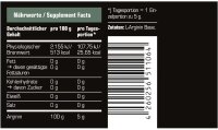 SRS Nutrition Arginin, 250g