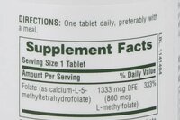 Natures Plus Folic Acid 800 mcg - 90 Tabletten