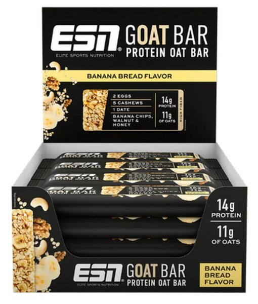 ESN GOAT Protein Oat Bar - 55g, 12x 55g