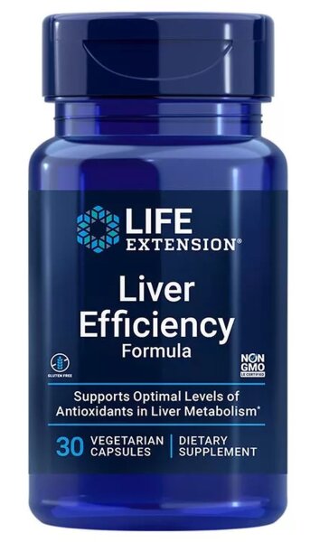 Life Extension Liver Efficiency Formula 30 Kapseln