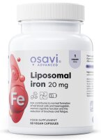 Osavi Liposomal Iron (Eisen), 20mg - 60 vegan Kapseln
