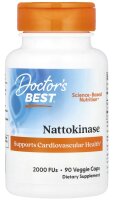 Doctors Best, Nattokinase,2.000 FUs, 90 Kapseln
