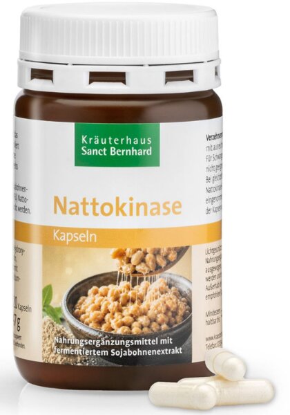 Sanct Bernhard - Nattokinase,120 Kapseln