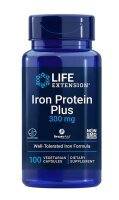 Life Extension Iron Protein Plus 300mg-100 Kapseln