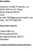 Swanson Potassium Citrate 120 Kapseln