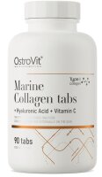 Marine Collagen tabs + Hyaluronic Acid + Vitamin C, 90 Tabs