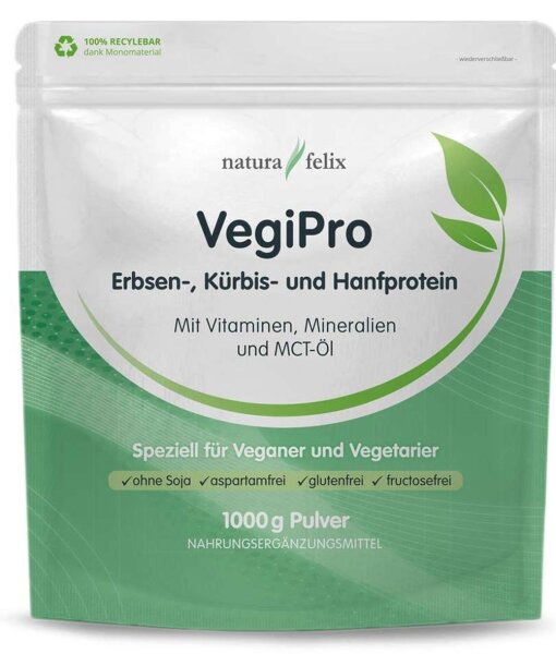 Natura Felix VegiPro – 1000g Pulver