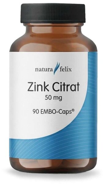 Natura felix Zink Citrat 90 EMBO-Caps®