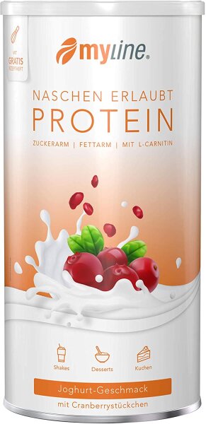Inkospor Myline Eiweiß 400g Joghurt mit Cranberrystückchen