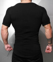 Body Engineers - Neo Double Cuffed T-Shirt Black