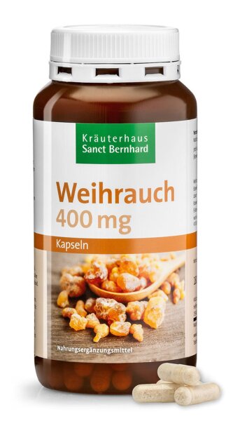 Sanct Bernhard Weihrauch - 180 Kapseln