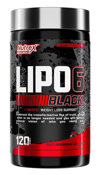 Nutrex Lipo 6 Black - 120 Liqui-Caps