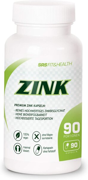 SRS Zink - 90 Kapseln