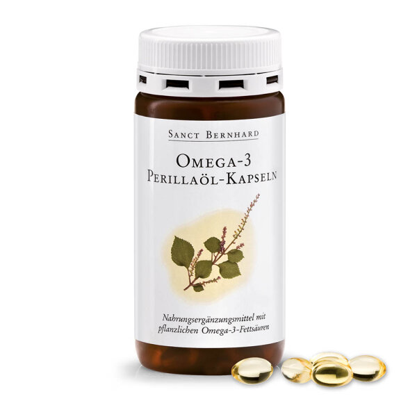 Sanct Bernhard Omega-3 Perillaöl-Kapseln - 150 Kapseln