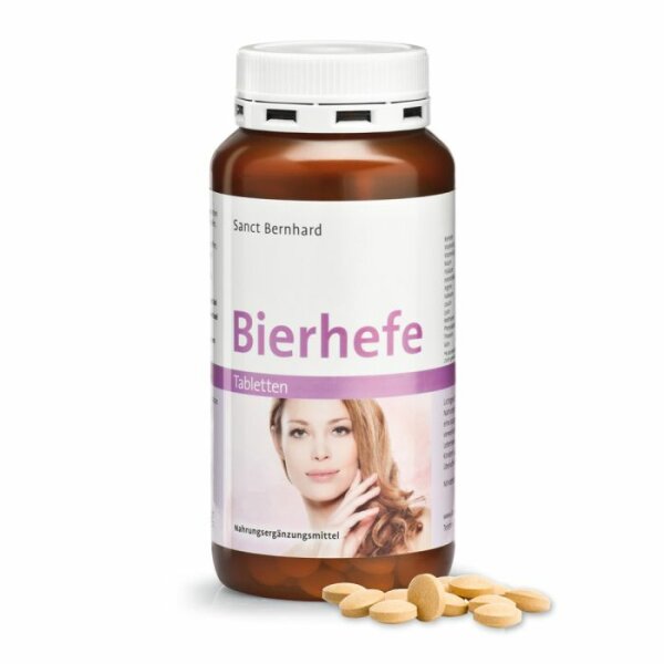 Sanct Bernhard Bierhefe Tabletten- 400 Stück