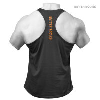 Better Bodies Front Printed T-Back - Wash Black