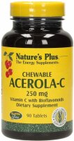 Natures Plus Chewable Acerola-C 250 mg - 90 Lutschtabletten