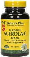Natures Plus Chewable Acerola-C 250 mg - 90 Lutschtabletten