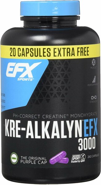 EFX Kre-Alkalyn 3000 - 260 Kapseln