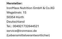 IronMaxx Maltodextrin - 2000g - Beutel