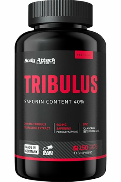Body Attack Tribulus  - 150 veg. Maxi-Kapseln