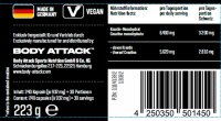 Body Attack 100% Pure Creatine - 240 Kapseln