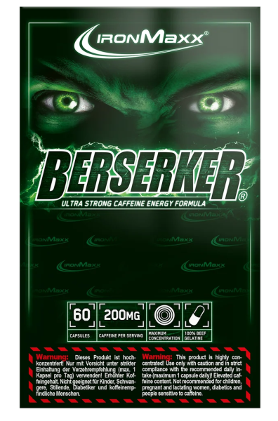 IronMaxx Berserker - 60 Kapseln
