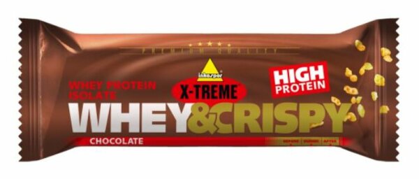 Inkospor Whey & Crispy - 1 Riegel Chocolate